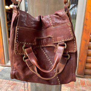 Lucky Brand Abby Road Leather Crossbody